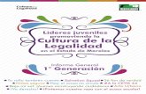 promoviendo la Cultura de la Legalidad - MUCD · promoción de la Cultura de la Legalidad en el Estado de Morelos. Durante el desarrollo de la capacitación se plantearon dos preguntas