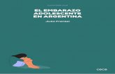 El embarazo adolescente en Argentina - Fundación CECEfcece.org.ar/wp-content/uploads/informes/embarazo-adolescente-argentina.pdf · En Argentina, el fenómeno del embarazo en la