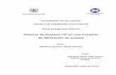 Sistema de limpieza CIP en una industria de fabricación de ...uvadoc.uva.es/bitstream/10324/34437/1/TFG-I-1049.pdf · 5 Resumen: El presente trabajo de fin de grado se basa en plantear