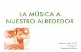 La música a nuestro alrededor - WordPress.com · banda de viento con contrabajo que incluye algunos instrumentos típicamente catalanes como la tenora o el ﬂabiol. Las Sevillanas