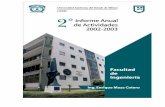 Facultad de Ingenieríaplaneacion.uaemex.mx/InfBasCon/Ingenieria/Informes/... · Egreso de Licenciatura (EGEL) del 2003, en los programas educativos de Ingeniería en Computación