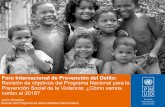 Foro Internacional de Prevención del Delito: Revisión de ...mexicoevalua.org/prevencion/wp-content/uploads/2016/03/PRONAPRED_PNUD_vf3-sin-notas...Programa el Nacional para la Prevención
