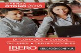 oferta otoño 2018 - PDF - Universidad Iberoamericanaitzel.lag.uia.mx/publico/kino/pdf/oferta-otono-2018.pdf · elementos teóricos y prácticos para la ... situaciones que afectan