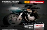 Catalogo de productos Motos - bateriasecuador.com · baterÍas de motocicletas motocicleta bateria sugerida modelo caso especial jls baterÍa japonesa bmw daelim 125 cc / c1 125