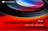 Corel VideoStudio Pro X5 · Componentes de un proyecto tal y como se muestran en la Vista de la Línea de tiempo Los proyectos de vídeo se guardan como archivos de proyecto de Corel