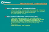 Sistemas de Transmisión · Sistemas de Transmisión Ł Sistema Principal de Transmisión (SPT) • “Es la parte común al conjunto de generadores de un Sistema Interconectado,