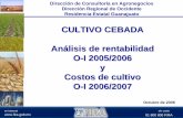 CULTIVO CEBADA Análisis de rentabilidad O-I 2005/2006 y ...fira.gob.mx/Nd/CEBADA_OI_Guanajuato_-_Rentabilidad_2005-2006_Costos_2006-2007.pdf2,015 1,952 2,242 1,923 1,660 1,887 1,666