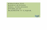 PROYECTO EDUCATIVO DEL COLEGIO PÚBLICOceip-ramonycajalcuenca.centros.castillalamancha.es/sites/ceip-ramonyca... · PROYECTO EDUCATIVO DE CENTRO CEIP RAMÓN Y CAJAL 2018-2019 4 1.
