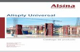 Alisply Universal - ALSINA · Sistema de encofrado recuperable para pilares a reducción diseñado para su manipulación con grúa. El Sistema Alisply Universal resuelve el pilar