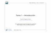 Tema 1 – Introducción · 16 Redes Telefónicas – Tema 1: Introducción Ramón Agüero Calvo Estructura de la red telefónica Conexión entre centrales − A través de una central