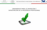 Instituto Tecnológico de San Juan del Río - …...Entrega del reporte de Residencia Profesional en formato digital al Departamento Académico. Se tenga el acta de calificación final