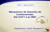 Mecanismo de Solución de Controversias: Del GATT a la OMC Solucion Diferencias GATT-OMC 1.pdfAntecedentes Defecto de “nacimiento” del GATT: Capítulo de la Carta de la Habana