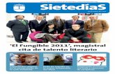 ‘El Fungible 2011’, magistral cita de talento literariocomunicacion.alcobendas.org/sites/default/files/publicacion/7 dias n 1159.pdf · 1159 Pag 01 9/2/12 15:49 Página 1. Objetos