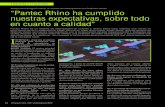 “Pantec Rhino ha cumplido nuestras expectativas, sobre ... · ETIQUETAS Y ETIQUETADO “Pantec Rhino ha cumplido nuestras expectativas, sobre todo en cuanto a calidad” Maquinaria