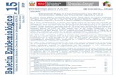 Bolet n Epidemiol gico N 15 - UNMSMsisbib.unmsm.edu.pe/BVRevistas/bol_epid/2009/15.pdf · En Argentina la epidemia del dengue alcanza su máxima expresión con 12 000 casos sospechosos