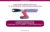 HERRAMIENTAS Y OTROS ACCESORIOS - AC-FIXarchivos.ac-fix.com/catalogos/AC-FIX HERRAMIENTAS.pdf · Una vez desmontado el mango, se puede adaptar el cuerpo del calibrador a herramientas