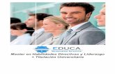 Master en Habilidades Directivas y Liderazgo + Titulación ...cdn.educa.net/PDFs/cursos/Master-Habilidades-Directivas-Liderazgo.pdf · - Titulación de Oratoria, Habilidades Directivas