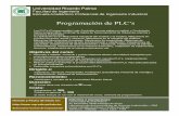  · 2011-12-15 · Universidad Ricardo Palma Facultad de Ingeniería Escuela Académico Profesional de Ingeniería Industrial Programación de PLC's Los PLC's (Programmable Logic