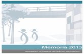 MEMORIA 2015 - AVVDeliciasavvdelicias.org/wp-content/uploads/2017/03/MEMORIA-2015.pdf · 3.- Proyectos, actividades y servicios en 2015 En este apartado, presentamos los diferentes