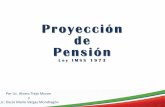 Proyección de Pensión - FPJEMAC de Pension.pdf · la Ley del Seguro Social. La pensión la podrás obtener por: ... Calculo de Pensión Para el calculo de la pensión son necesarios