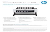 Impresoras HP DesignJet de la serie T1600 · el sof t ware HP Click. Ofrezca a sus empleados las herramientas que necesitan. Imprima y compar ta de forma fácil trabajos desde la