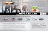 BONA FLASH - Microsoft · de puertas sociales y portones, barreras de automáticas, cercas eléctricas y cerraduras eléctricas • Frecuencia 433,92 MHz con PLL en cristal • Alimentación