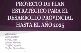 PROYECTO DE PLAN ESTRATÉGICO PARA EL DESARROLLO …fing.uncu.edu.ar/catedras/industrias-2/trabajos-de... · Resultado de una planificación, coordinación y acción colectiva. Busca