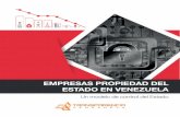 Empresas propiedad del estado - Transparencia Venezuela...EMPRESAS PROPIEDAD DEL ESTADO EN VENEZUELA Un modelo de control del Estado TRANSPARENCIA VENEZUELA 5 En los últimos 18 años