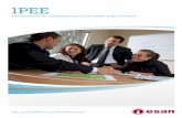 1PEE - esan.edu.pe · El PEE es un instrumento de actualización en temas de gerencia para profesionales y graduados de maestría. Por su metodología, es el medio más riguroso y