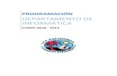 DEPARTAMENTO DE INFORMÁTICAiesjuangoytisolo.es/.../prog_18_19/PD_infor_Bachillerato.pdf · 2018-11-08 · Departamento de Informática - 1º Bachillerato Tecnologías de la Información