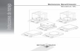 Balanzas NewClassic Instrucciones de manejo - Mettler Toledo · 2020-01-18 · 1 Introducción Gracias por escoger una balanza METTLER TOLEDO. Las balanzas de precisión de la línea