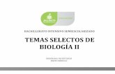 BIOLOGÍA II - Jaliscoedu.jalisco.gob.mx/.../files/temas_selectos_de_biologia_ii.pdf · Como parte de la formación propedéutica anteriormente mencionada, a continuación se presenta