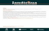 Jandiekua, Revista Mexicanajandiekua.org.mx/docs/1/Indice.pdf · Universidad de Guanajuato y la Universidad Iberoamericana Ciudad de México. Jandiekua tiene como objetivo general