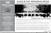 Indice de contenidomerida.gob.mx/municipio/portal/norma/contenido/... · 2 Registro Estatal de Publicaciones Oficiales de Yucatán No. CJ-DOGEY-GM-008 75 Acuerdo por el cual se autoriza