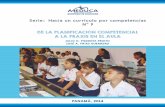 Serie: Hacia un currículo por competencias Nº 9 · Reúnanse en grupos de 5 docentes y elaboren un hexagrama acerca del tema “El tratamiento de las competencias en América Latina”.