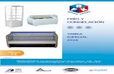 FRÍO Y CONGELACIÓN - Empresa dedicada al suministro de ...refrimak.com/wp-content/uploads/2015/09/catalogoR... · - panel de control digital - luz interior mediante led - gas refrigerante: