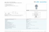 DCC 08 V 03 PSK-TSL · DCC 08 V 03 PSK-TSL Detector de proximidad inductivo di-soric GmbH & Co. KG Steinbeisstraße 6 DE-73660 Urbach Fon + 49 (0) 71 81 / 98 79 - 0 Fax + 49 (0) 71