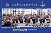 Alabarda - defensa.gob.es · Por supuesto, les animo a todos a celebrar con nuestra parada y nuestro desfile el día más importante de España, nuestra Fiesta Nacional del 12 de