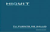 TU FUENTE DE SALUD - Dispensadores de agua - HINUIThinuit.com/upload/CATALOGO_HINUIT_2016.pdf · para garantizar que el agua de su casa o empresa sea un agua de máxima calidad y