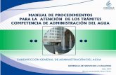 Comisión Nacional del Agua | Gobierno | gob.mx - MANUAL DE … · 2010-08-21 · subdirecciÓn general de administraciÓn del agua. julio, 2007. gerencia de servicios a usuarios.