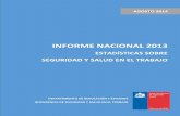 INFORME NACIONAL 2013 - 163.247.55.110163.247.55.110/PortalWEB/SST/informes_SST/Informe... · el objetivo de realizar una clasificación de actividades más precisa en base a la información