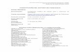 CONSTITUCIÓN DEL ESTADO DE CHIHUAHUA FICHA TÉCNICA 2017.pdf · estructura (Índice) de la constituciÓn: tÍtulo i (1 a 3) del estado y su territorio tÍtulo ii de los derechos