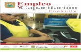 Empleo Capacitación · Relación entre oferta y demanda de trabajo Principales indicadores de ocupación y empleo PEA de Coahuila ... Subsecretaria de Empleo y Productividad en el
