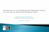 Introducción a la metodología del Manifesto Project y el ...americo.usal.es/iberoame/sites/default/files/Ares MARPOR AL 2016.pdf · tendencia convergente a largo plazo, sino ciclos