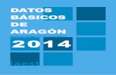 Datos Básicos de Aragón, 2014. - Observatorio de Huesca · Salud 45 Servicios sociales 52 Cultura, ocio y deporte 58 Seguridad ciudadana 62 ... bles en el momento de la edición.