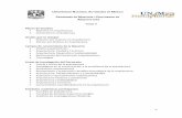 UNIVERSIDAD NACIONAL AUTÓNOMA DE MÉXICO · 2019-06-19 · 0 UNIVERSIDAD NACIONAL AUTÓNOMA DE MÉXICO PROGRAMA DE MAESTRÍA Y DOCTORADO EN ARQUITECTURA Tomo II Planes de Estudios