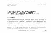 LAS GARRAPATAS ARGENTINAS DEL GÉNERO AMBLYOMMA …produccion-animal.com.ar/sanidad_intoxicaciones... · tortuga terrestre Chelonoidis chilensis (Guglielmone et al., 2001). Richard