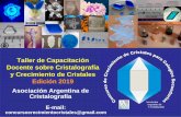 Asociación Argentina de Cristalografía · 2019-05-17 · aportes en el análisis de la estructura cristalina mediante difracción de rayos X. W.L. Bragg es la persona más joven
