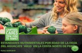 PRESENTACIÓN: Estándares nutrimentales por edad de la hoja ... · eficiente de sus raíces en el caso de estos micronutrimentos. ‘Hass’sobre Mexicano resultó poseer mayores