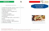 I N G R E D I E N T E S Torta de Frijoles Con Chorizo.institucional.us.es/legumbresatope/recetas/archivos/... · 2016-04-03 · Hojas de aguacate-2 piezas. Manojo de flores de calabaza